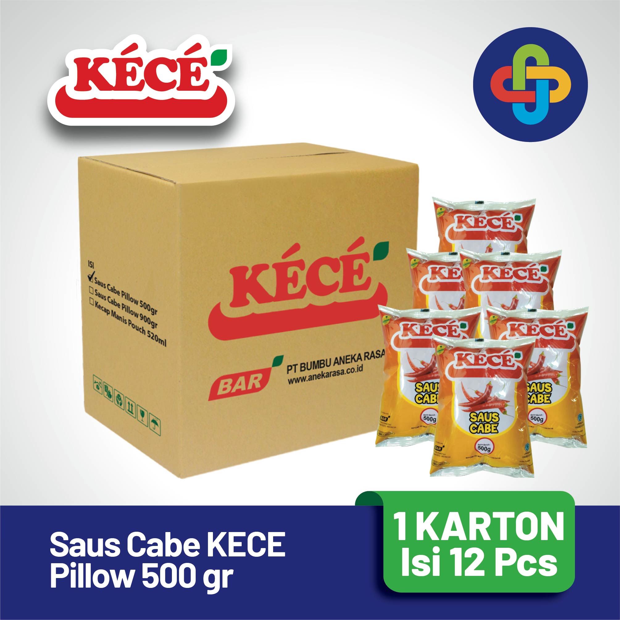 Saus Cabe KECE Pillow 500 gr